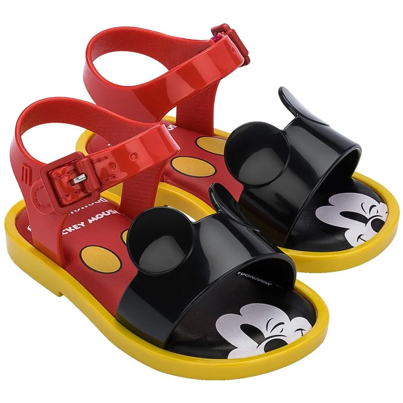 

2024 New Children's Shoes Mickey Mouse Bow Summer Children's Sandals for Girls Fragrant Kids Sandals Girls Platform Sandal