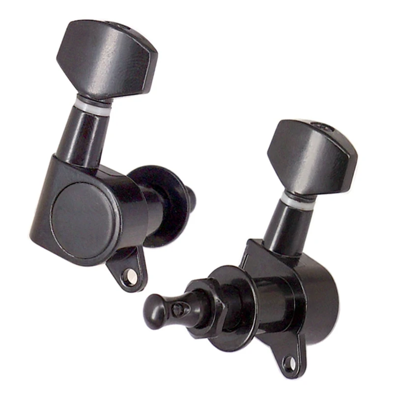 JETuning Pegs Tuner Machine Heads, 3R3L Tuning Peg, Head for Acoustic Electric