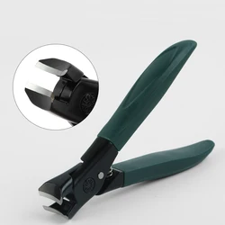 Tagliaunghie antispruzzo Tagliaunghie per unghie finte in acciaio inossidabile Trimmer Clipper Unghie finte spesse e dure Taglio Clipper Strumenti per manicure