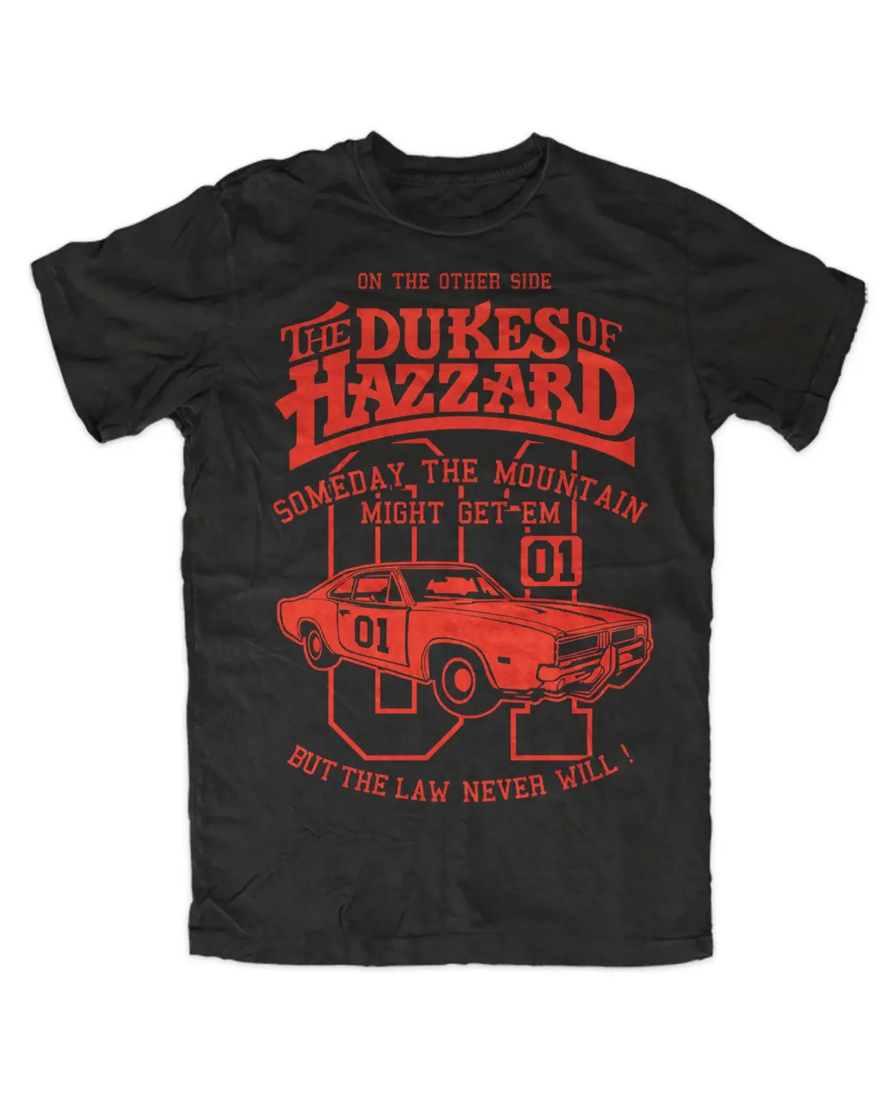 Dukes Of Hazzard General Lee, 70's 80's Cult Car Movie Musclecar T-Shirt