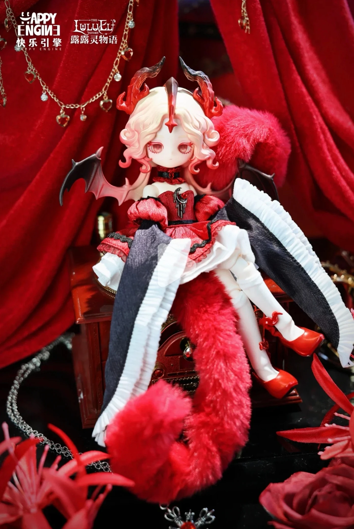 

Новая коллекционная кукла BJD Happy Engine 2026: Загадочная коробка Lulu Ling Story 2-го поколения, милый аниме-фигурка 1/8 для коллекционирования