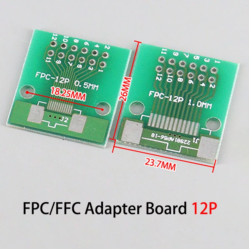 FPC/FFC Flexibles Flachbandkabel-Adapterboard 0,5MM/1,0MM/Abstand bis zu 2,54mm 6P/8P/10P/12P/20P/24P/26P/30P/34P/40P/50P/60P/80P – Detail 12