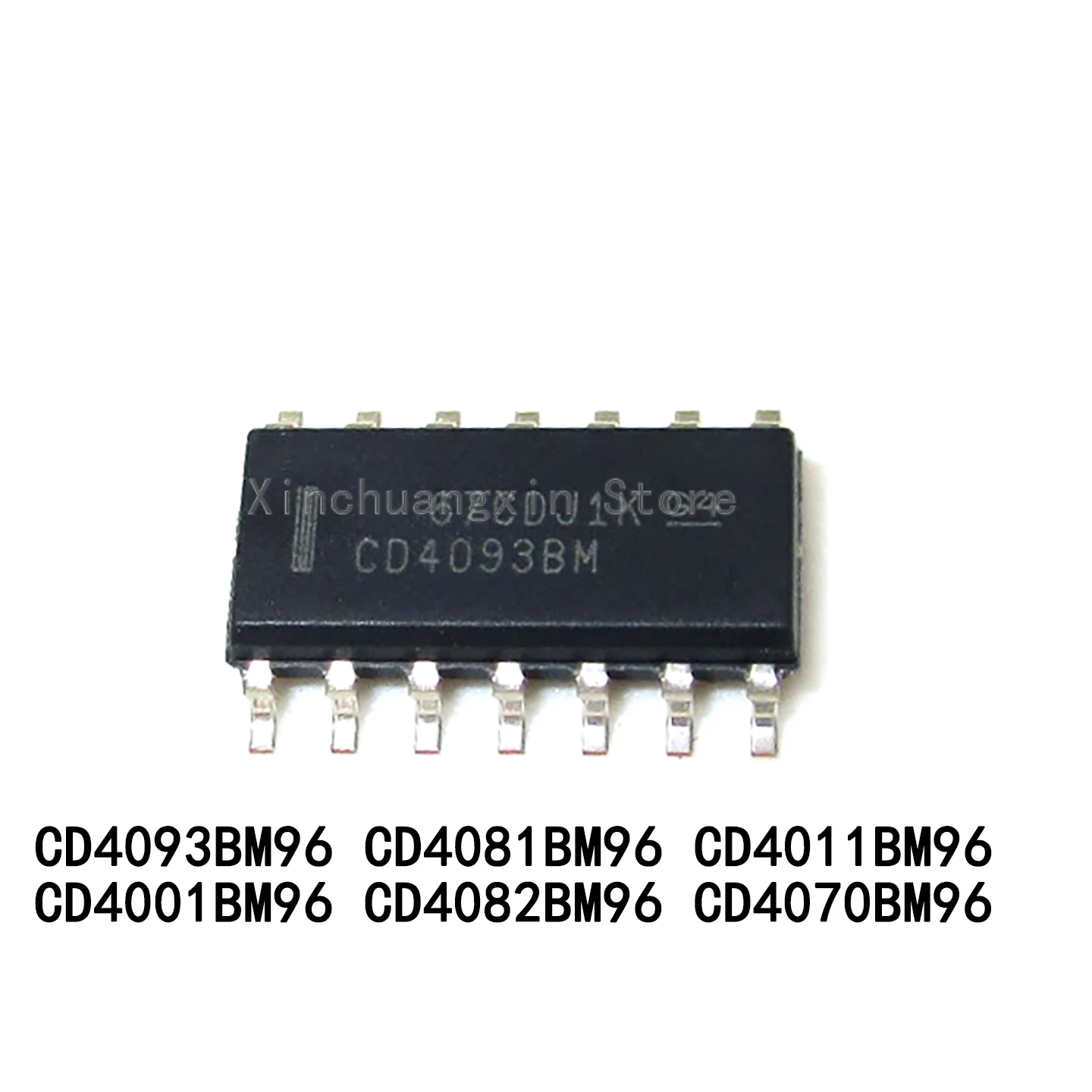 10PCS CD4093BM, CD4081, CD4011, CD4001, CD4082, CD4070BM96, SOP14 NAND Gate Logic Chips
