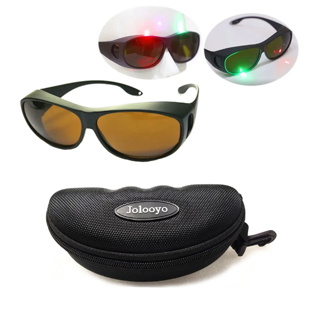 460/ 532/650nm Laser Safety Glasses Tricolor Light Red Blue Green Light Goggles