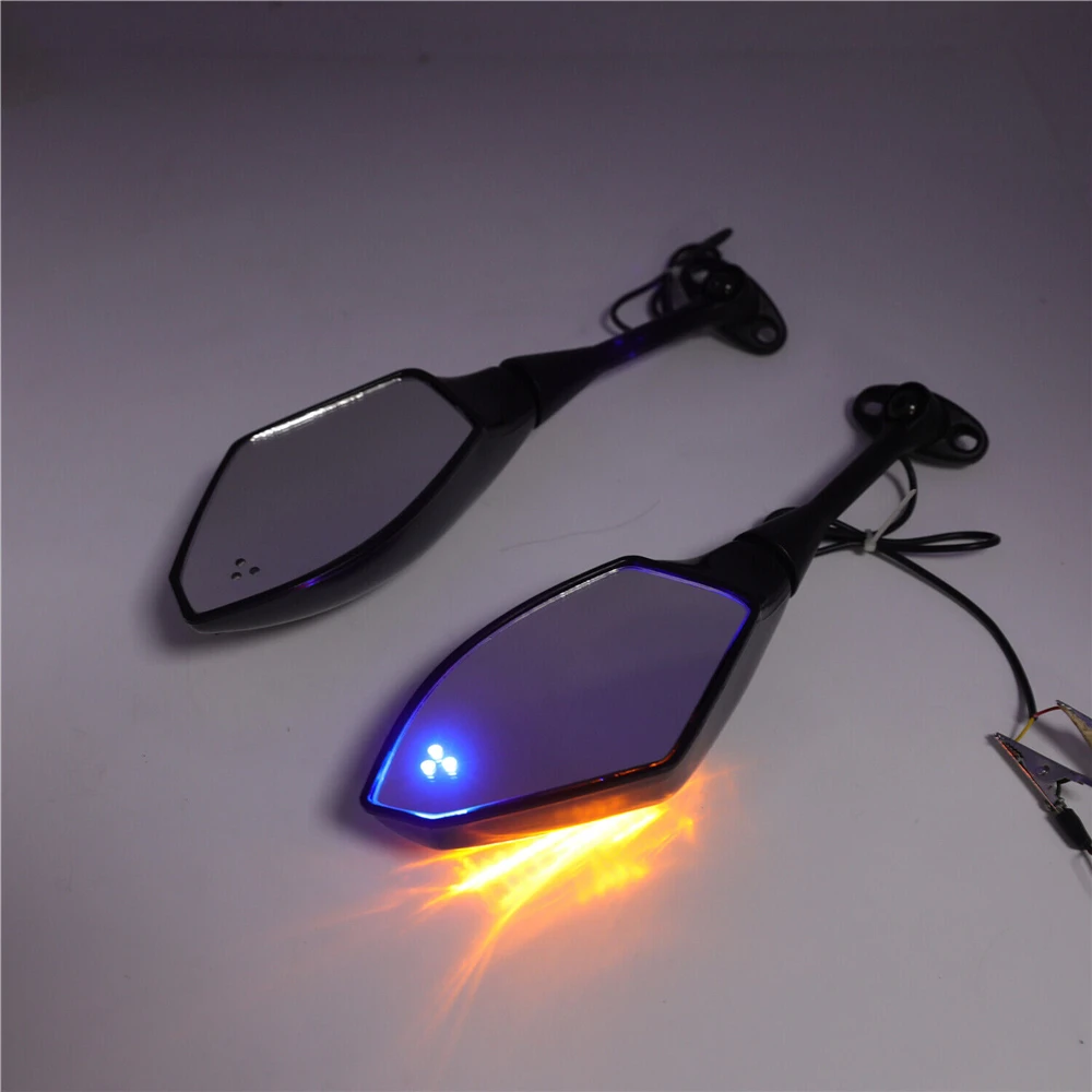 

Turn Signal Mirrors for 2003-2012 Honda Cbr 600Rr 2004-2007 Cbr1000Rr 2005 2006 Gloss Black Aftermarket Motorcycle Parts