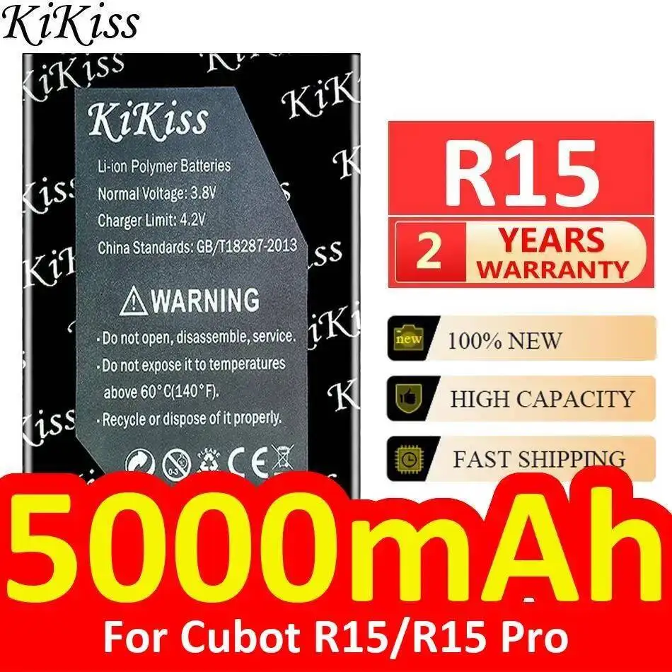 

Environmentally Friendly 5000Mah R15 Mobile Phone Battery For Cubot Pro High Capacity