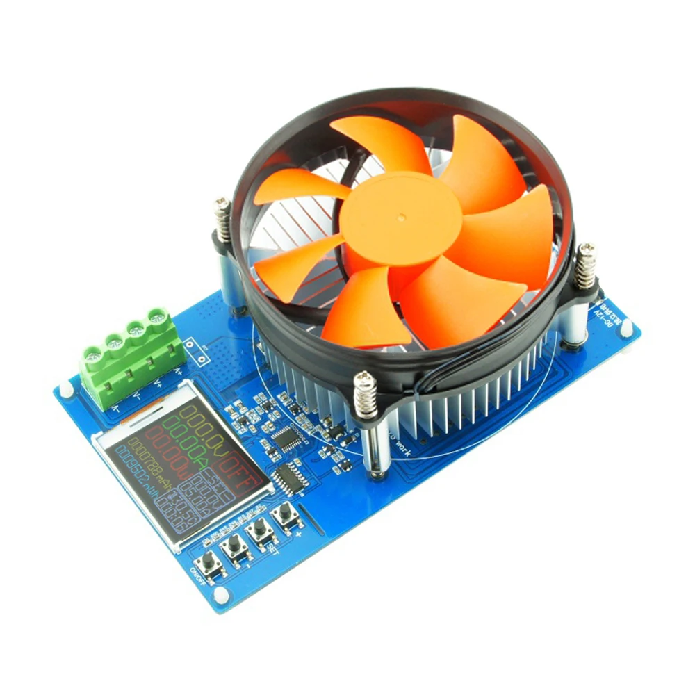 150W 20A Electronic Load 1.77inch TFT Color Display Power Battery Aging Test Meter Voltage Current Power Discharge Monitor Teste