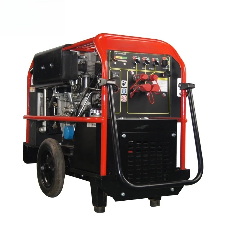 2026-Factory ZD18D-40 18HP Portable Engine Hydraulic Power Pack Unit Station Supplier