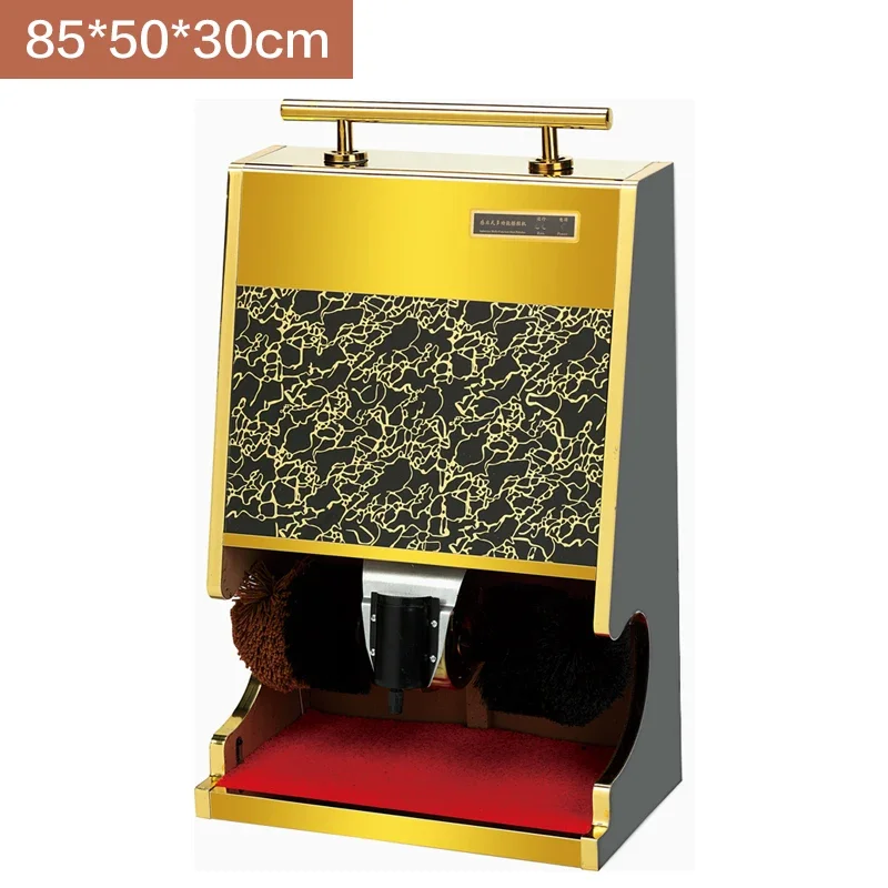 220V Automatic Shoe Brushing Machine for Hotel Lobby with Sensor, Shoe Shiner Tool for Home and Commercial Use