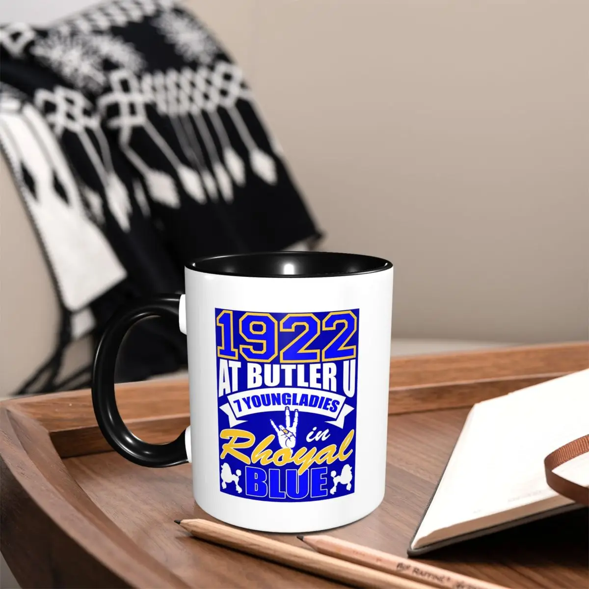 Sigma Gamma Rho 1922 At Butler U 7 Youngladies Mug Funny Ceramic Coffee Cups Tea Mugs Milk Cup Drinkware Gift for Woman Man