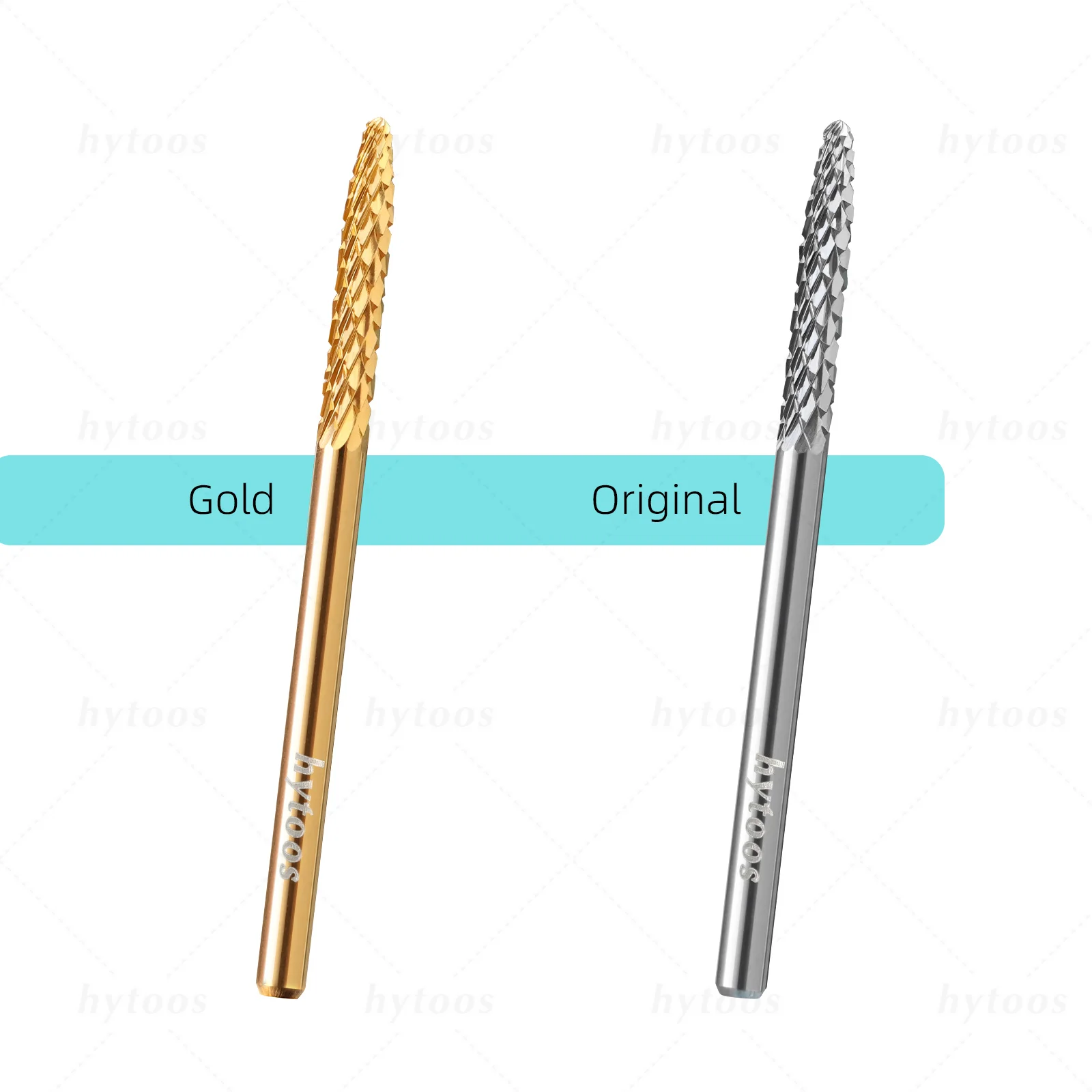 HYTOOS Under Nail Cleaner Carbide Nail Drill Bits Pro Shorten Tips Shape Tool Gel Polish Removal Electric Drills Accessories