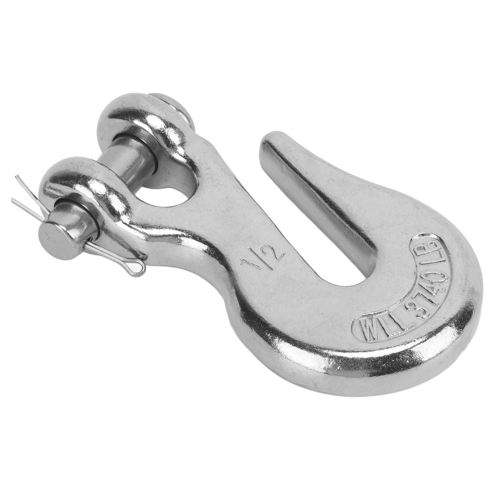 

1/2in Slip Hook 3000lbs Load Bearing Capacity 316 Stainless Steel Lifting Hook