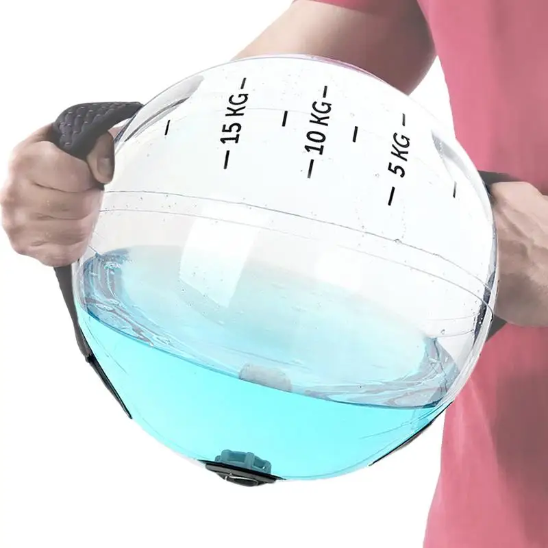 

Water Bag For Working Out Core Strength Training Round Stability Water Ball Bag Weighted Full-body Working Out Equipment For