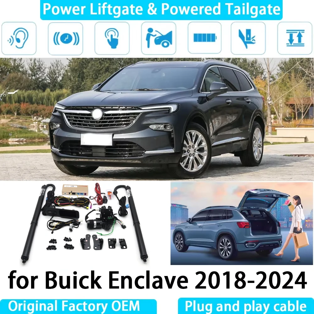 for Buick Enclave 2018-2024 Automatic Electric Power Liftgate Powered Tailgate Strut Tail Gate Lift System