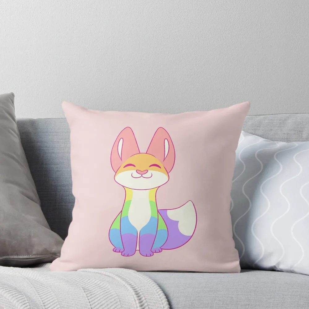 

Gay Pride Fox Throw Pillow Luxury Pillow Case ornamental pillows Decorative Cushions For Living Room pillow
