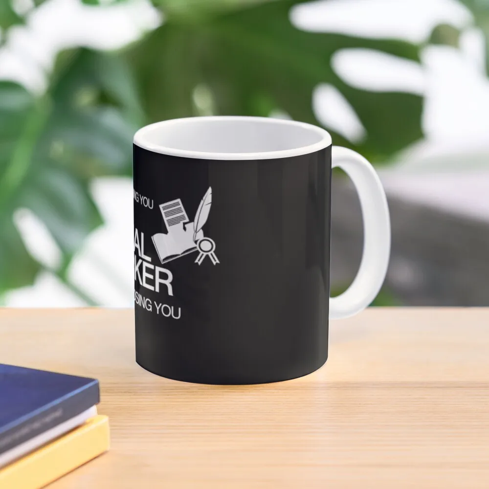 

I'M NOT JUDGING YOU I'M A SOCIAL WORKER I'M DIAGNOSING YOU Coffee Mug