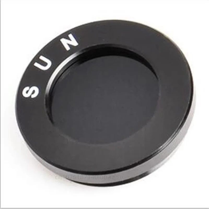 Astronomical Telescope Accessories 1.25-inch Eyepiece End Solar Filter Black Filter, High-definition Telescope Accessories