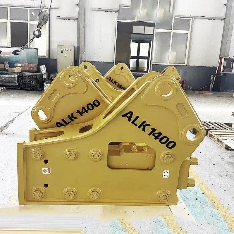 

Excavator Breaker Hydraulic Mining Tunnel Excavation High-Frequency Rock Drilling Right-Angle Breaker(Customized)