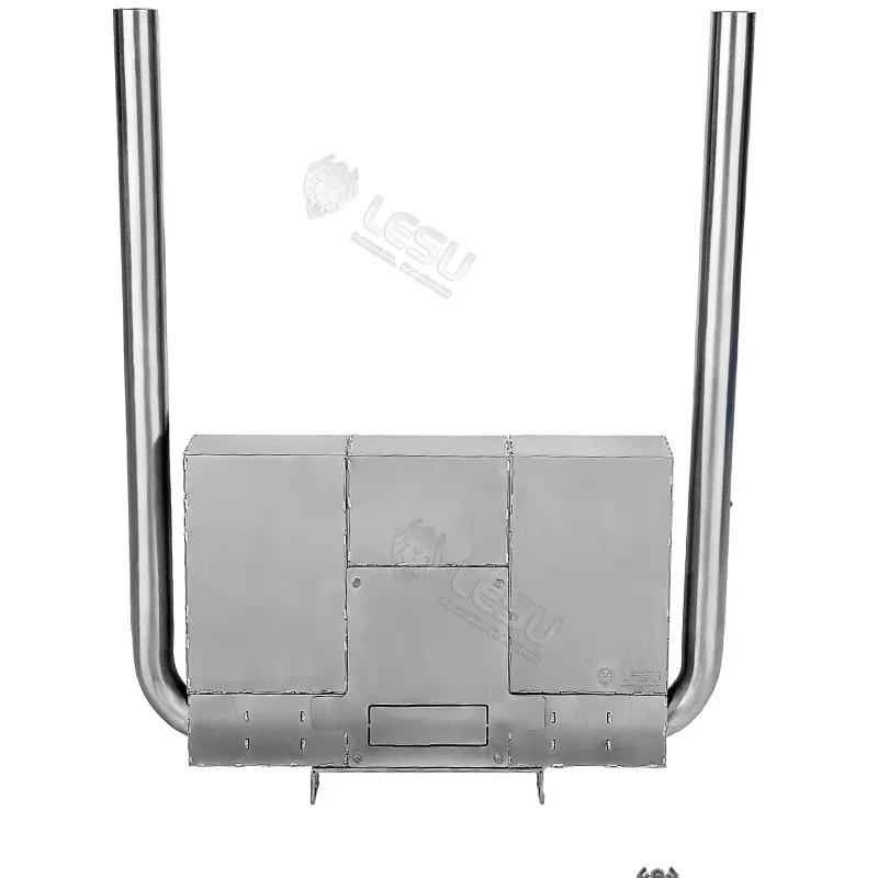 

LESU 1/14 Tamiya Truck G-6272 Exhaust Pipe Double Chimney Tool Box Assembly