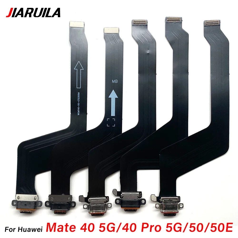 New For Huawei Mate 40 50 50E 60 Pro P50 P60 P50E Pura 70 Pro Dock Connector USB Charger Charging Board Port Flex Cable