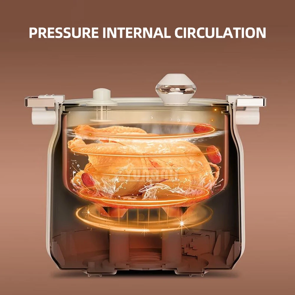 

Kitchen Rice Cooker Mini Pressure Pot Household Multi-Functional Non Stick Cooking Pot Panelas De Pressão