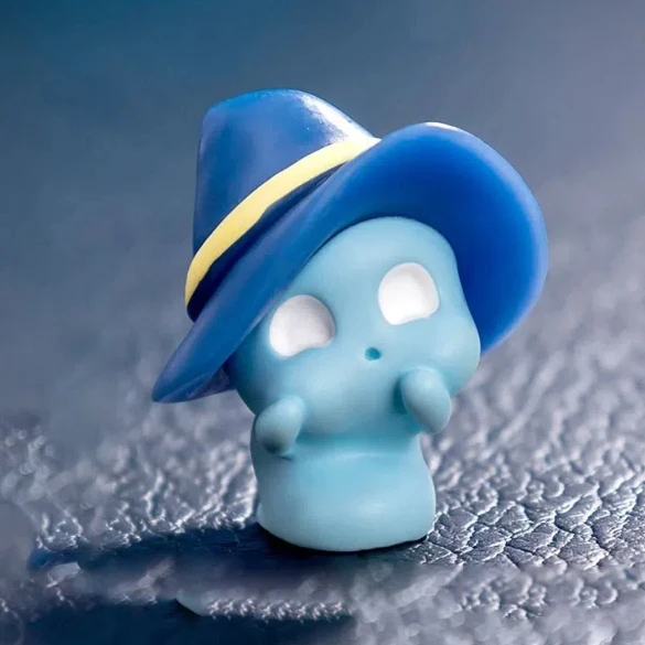 

Witch Hat Mini Pumpkin Elf Resin Doll Candy Sitting Hallowmas Doll House Accessories Decorate Props Halloween Elf Miniatures