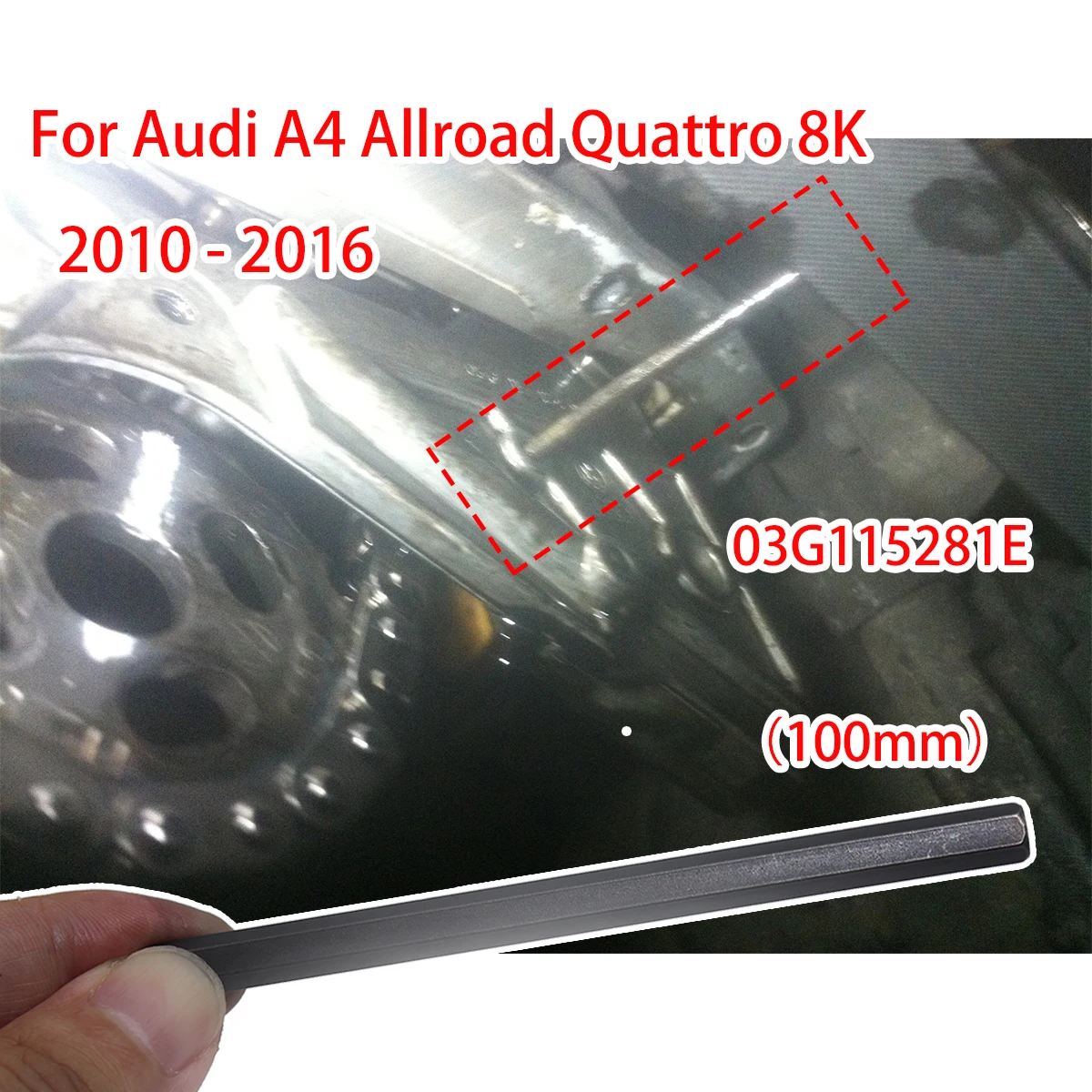 

100mm Oil Pump Drive Key Hex Change Balance Shaft with Circle Accessories for Audi A4 Allroad Quattro 8K 2010-2016 Driving Pin
