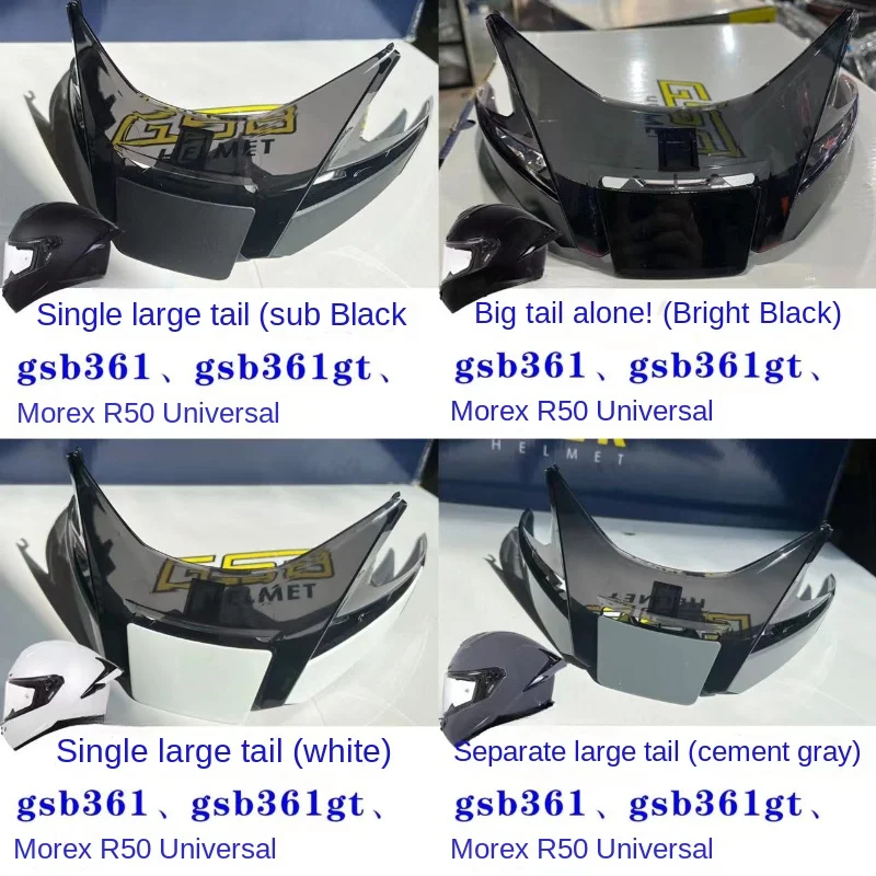 

The New Model Is Suitable for GSB 361GT/GSB 361/R50 Large Tail Air Guide Vane Combat Radar Track Spoiler Throttle Modified Tail