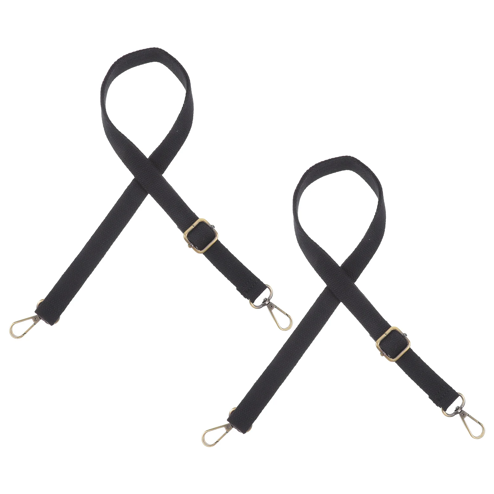 

125cm Adjustable Shoulder Strap for Bags Black Polyester Long Crossbody Replacement Bag Accessories Travel Tote Gym Briefcase