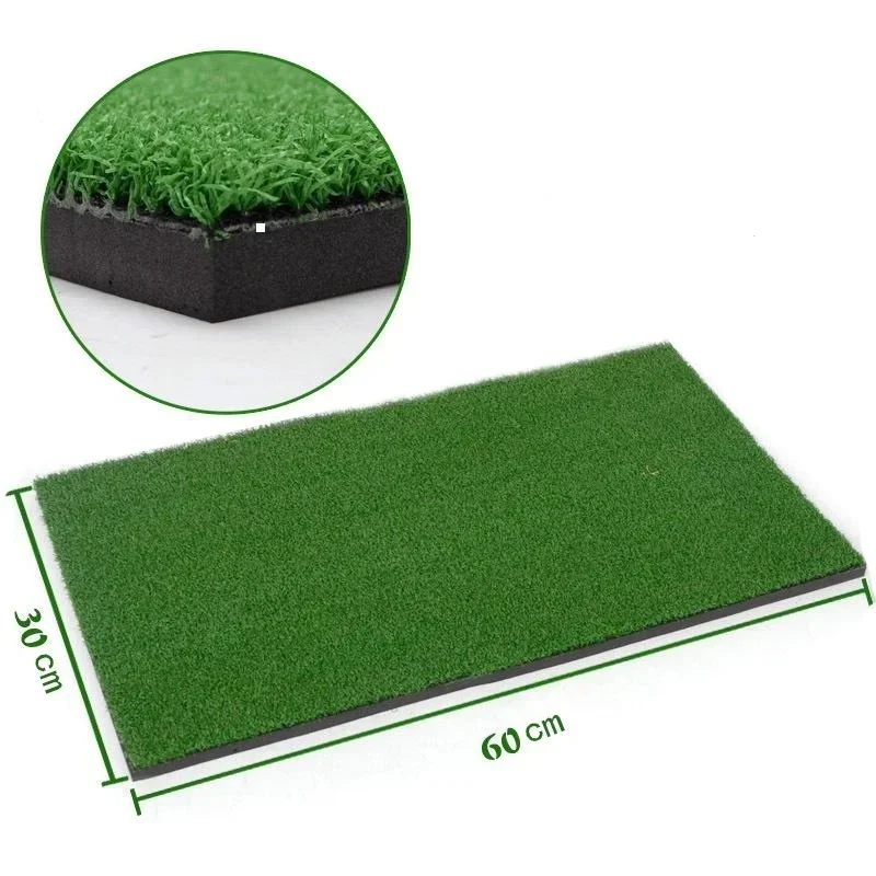 Golf Personal Practice Mat Indoor Swing Practice Blanket Insert Ball T Golf Supplies Mini Fun Hitting Mat