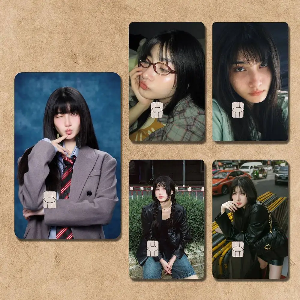 

M-Mable S-Siriwalee Credit Card Skin Party Stickers for Visa Bank Card Bus Metro Access Card Pvc Waterproof Decal Gift