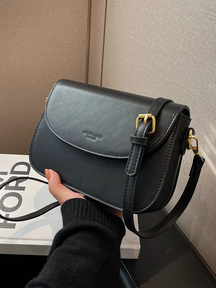 New Trendy Summer Versatile Shoulder Bag For Women Fashion Texture Solid Color Crossbady Bags Simple Female Small Square Pack