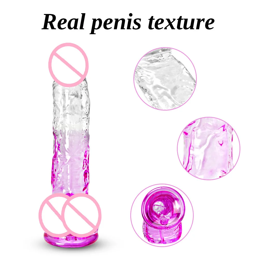 Realistic Dildo for Woman Huge Penis Jelly Dildo with Suction Cup Female Masturbate Cock for Lesbian Artificial Penis Sex Toys