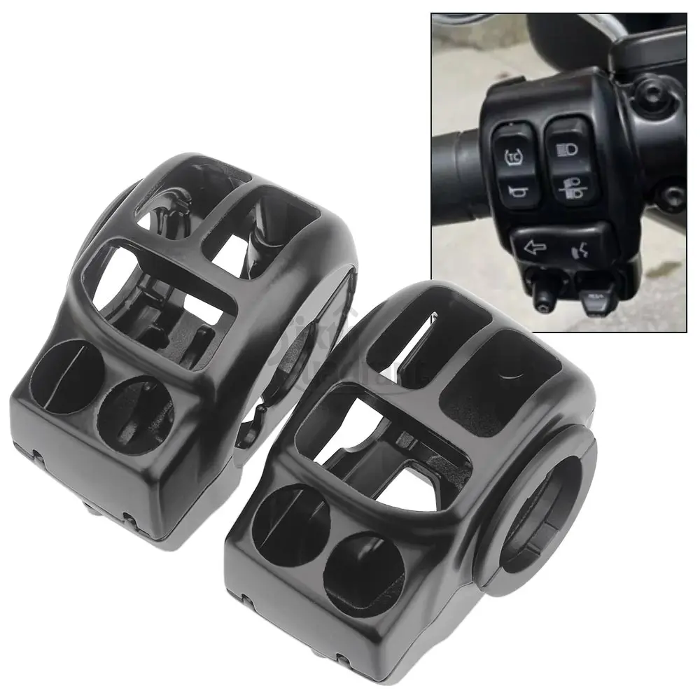 1Pair Handlebar Control Switch Housings Cover For Harley Davidson 2014+ Touring #1500185 71500119 71500054 71500121 Motorcycle