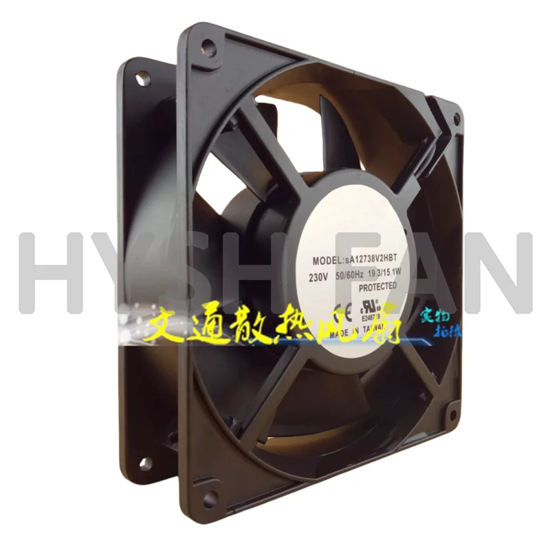 SA12738V2HBT 220VAC 50/60HZ 19.3/15.1W Fan