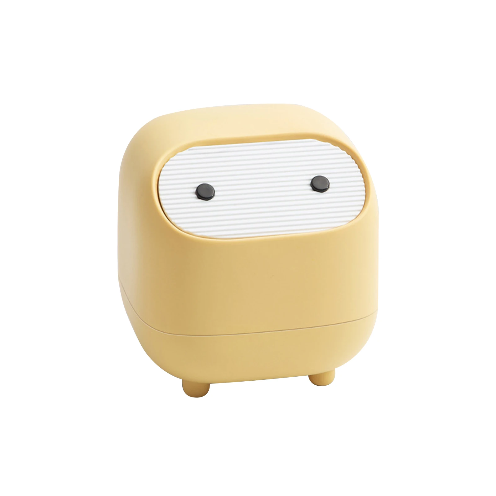 

Desktop Trash Can Mini Table With Double-layer Push-type Trash Can Creative Household With Lid