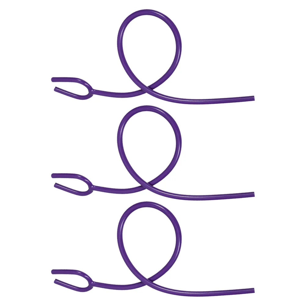 

3 шт. сменные трубки для стетоскопа Y-образный мягкий пластиковый шланг для длительного использования в больнице, уход за домом, удлинительные трубки для стетоскопа