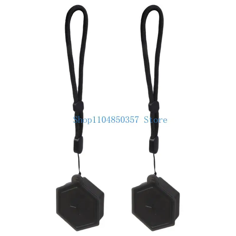 

652F 2Pcs Portable Air Flavor Pods Storage Box Protective Pods Case with Hanging Rope