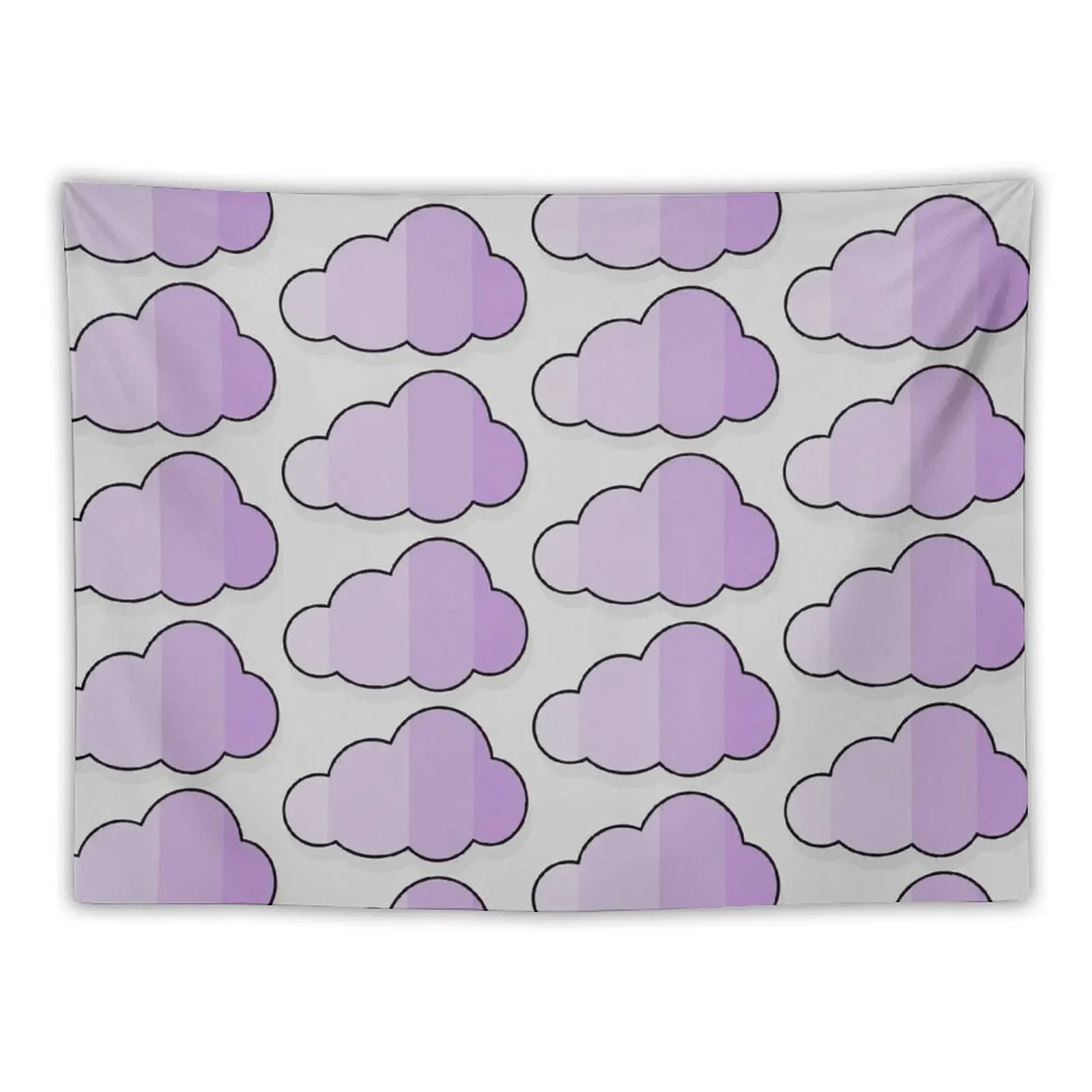 Gray and purple cloud Tapestry Bedroom Decorations Carpet On The Wall Room Ornaments Room Decor Cute Tapestry