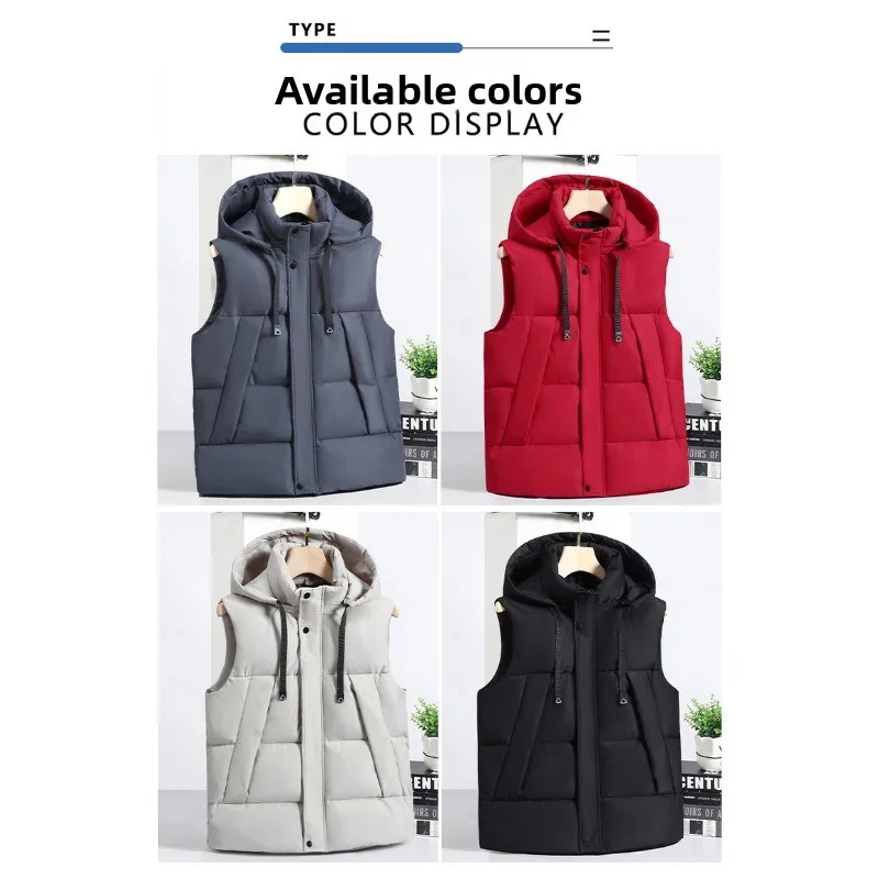 

Осенне-зимний уличный альпинистский кемпинговый ветрозащитный дышащий жилет, модный тренд, морозостойкий теплый мужской съемный жилет