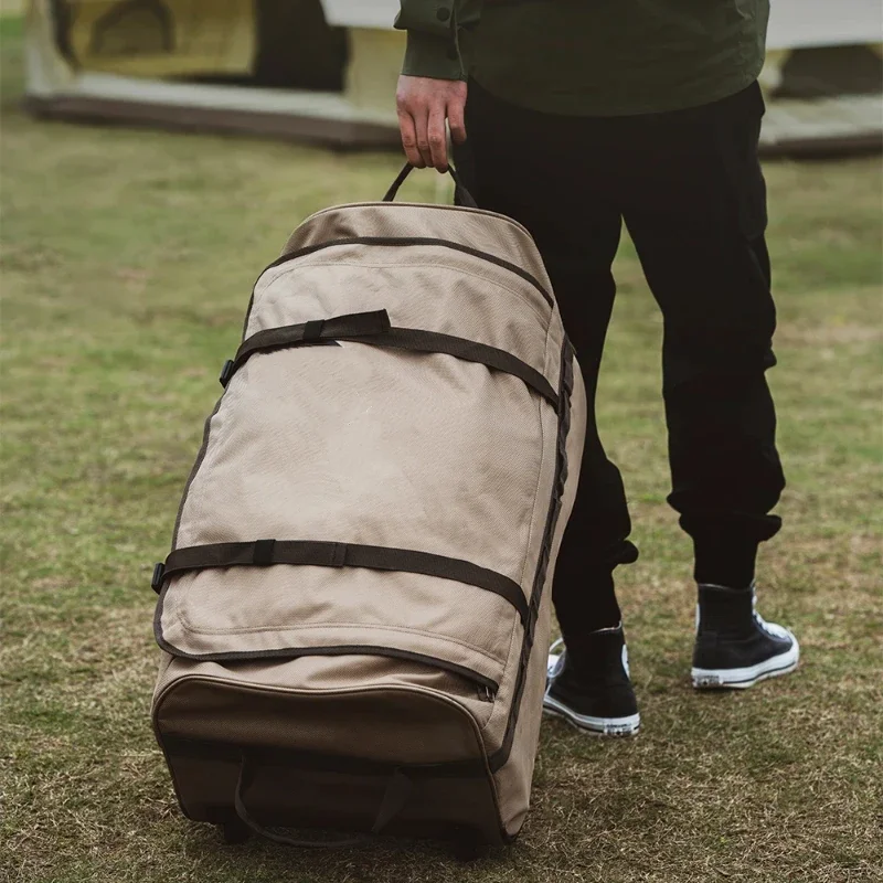 foldable-towing-storage-bag-outdoor-camping-travel-luggage-large-space-hand-carry-duffle-packing-organizer-waterproof-portable