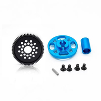 Aluminum Alloy 68T RC Metal Spur Gear Set 06M for Tamiya TT02 #54500 - High Speed Upgrade Parts