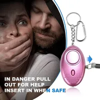 Self Defense Alarm 130dB Anti-wolf Girl Child Women Security Protect Alert Personal Safety Scream Loud Emergency Alarm Keychain