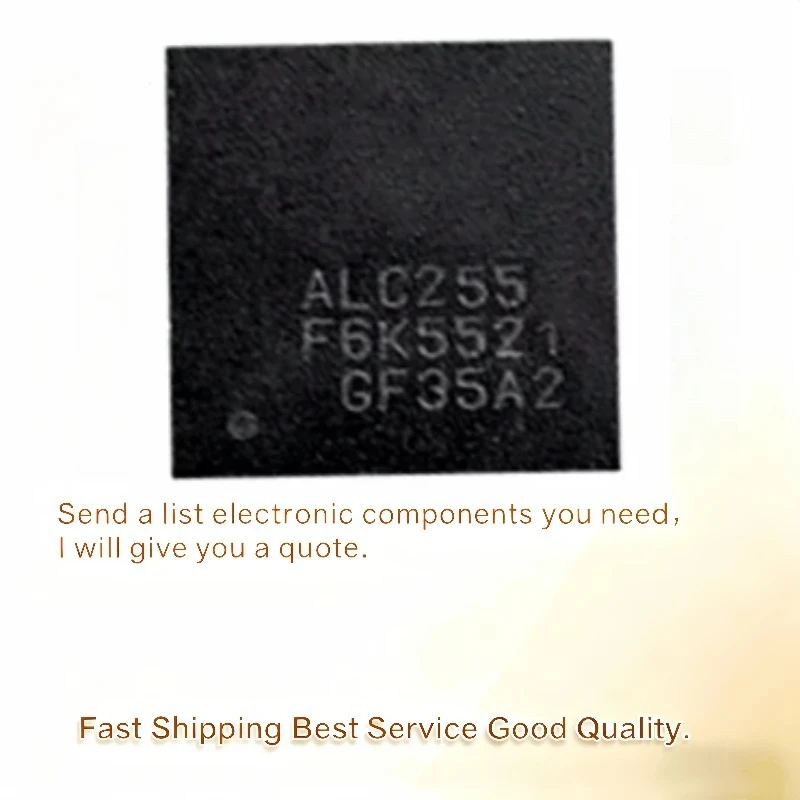 2PCS/Lot and original ALC255-CG ALC255 QFN48 IC Chip