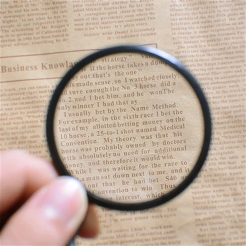 Handheld 8X professional magnifying glasses Pocket Magnifier Monocle Folding loupe Reading Magnifying Glass Jeweler magnifier