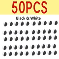 50 piezas en blanco y negro