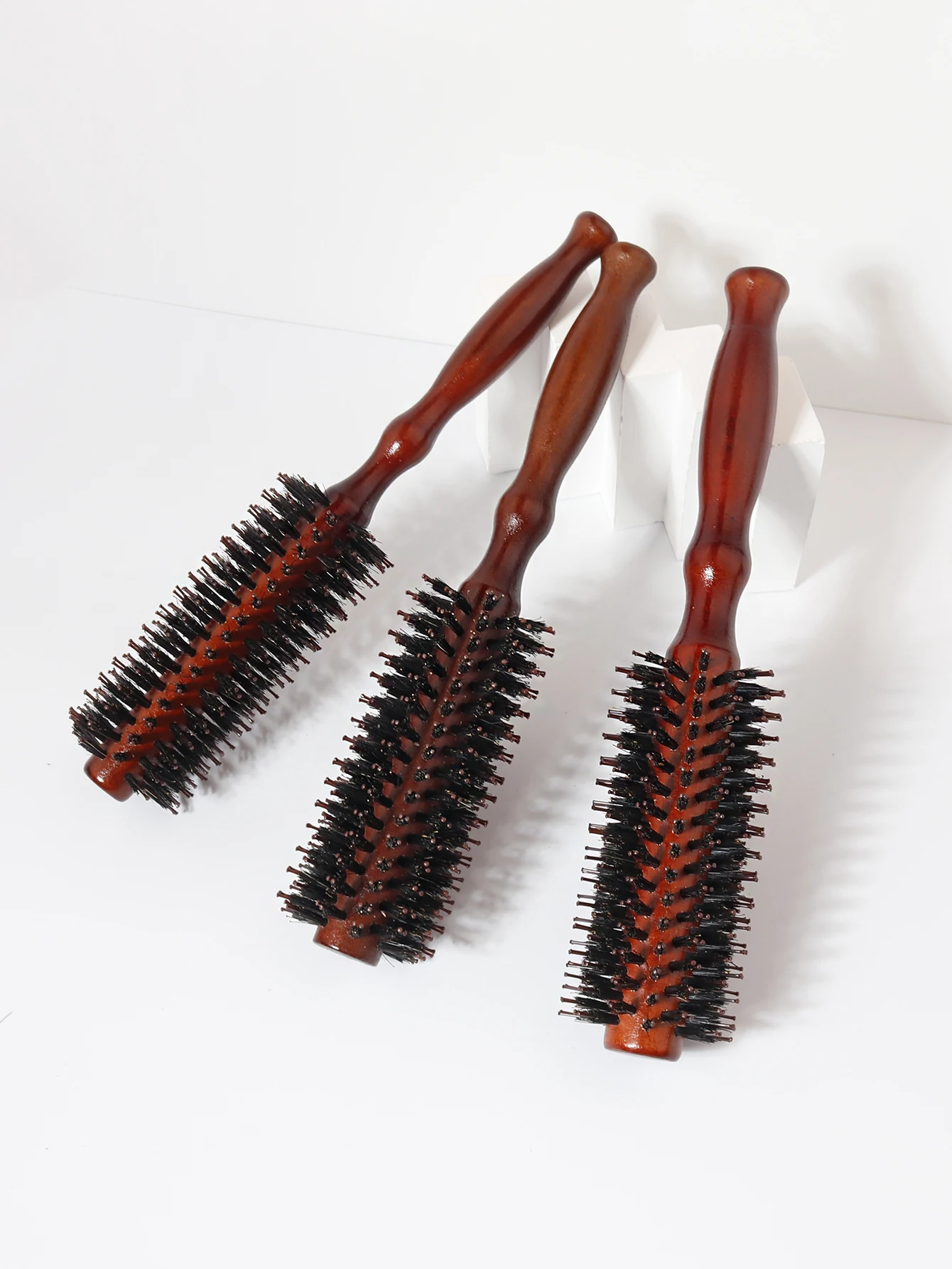 3pcs professional round curly hair comb, suitable for any hair - DLY hair styling tool, special for real hair wigs