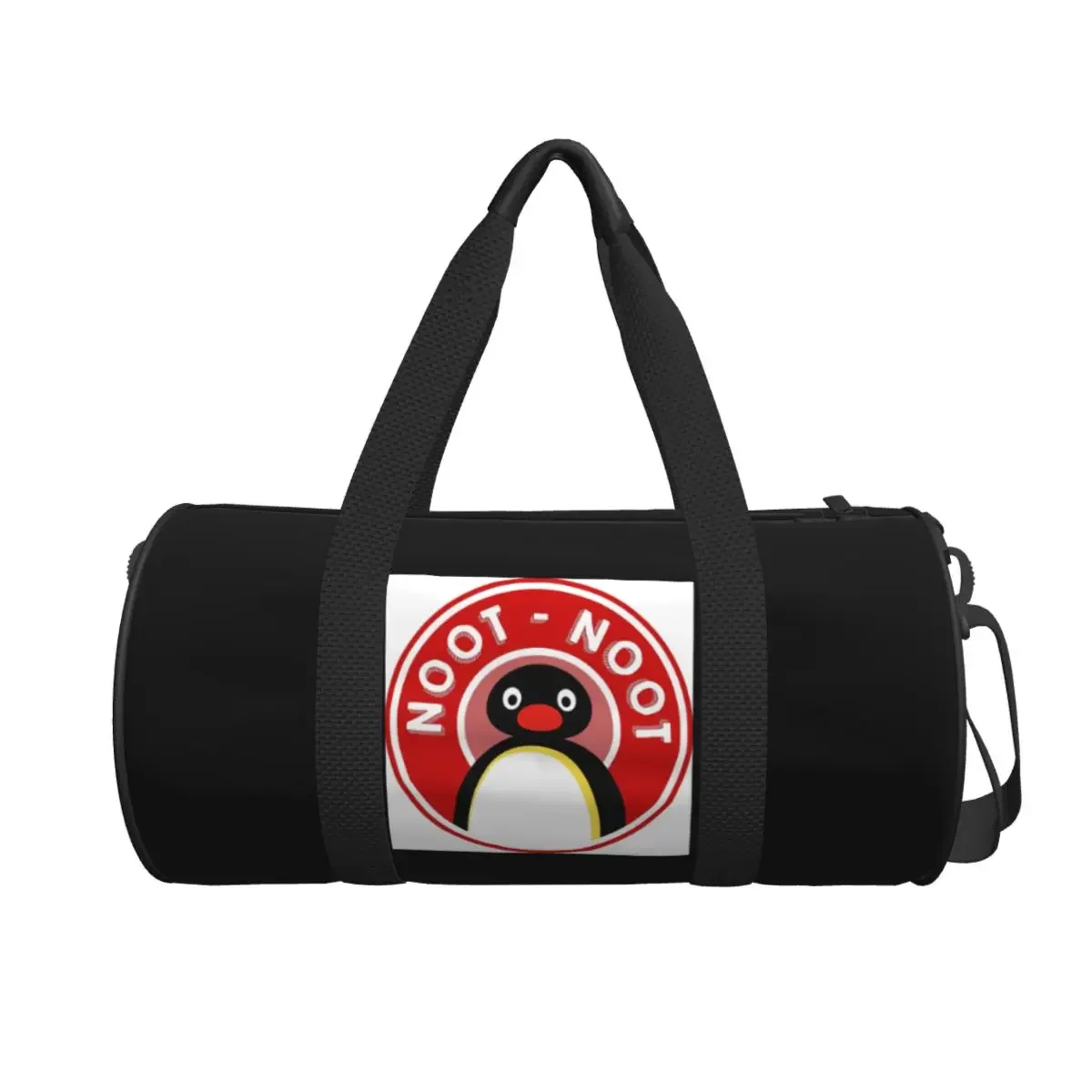 

Pingu Noot Noot (Pingu The Pengouin) - Red Large Duffle Gym Bag Multi-Functional Duffle Travel Bags Handbags Fitness bag