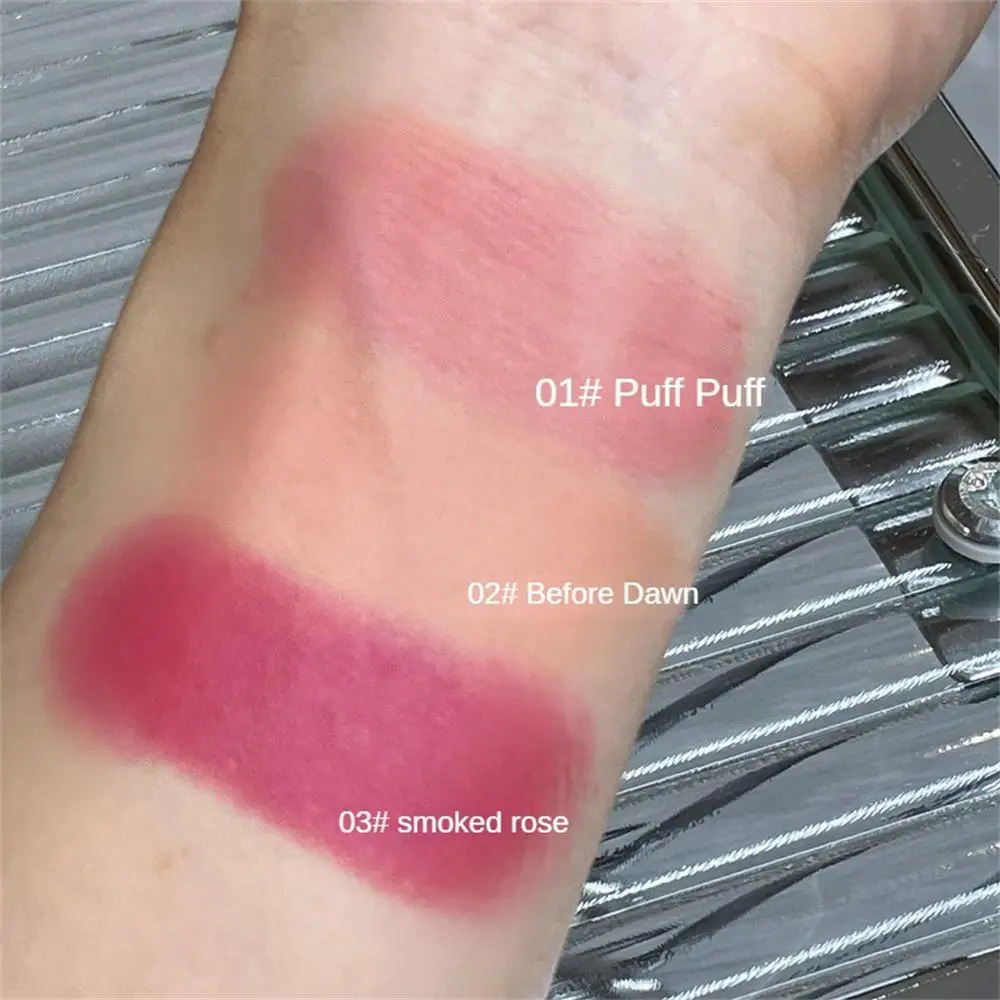 Multi-function Blush Stick Blusher Cream Natural Cheek Face Lip Lasting Waterproof High Color Rendering Brighten Skin Makeup