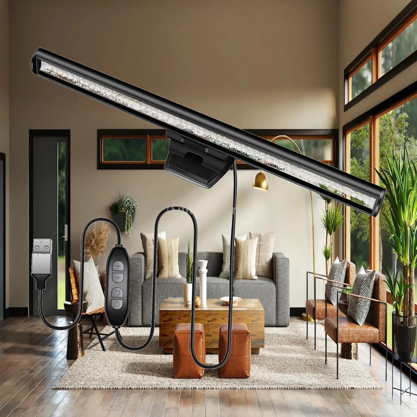 Eye Care USB LED Monitor Light Bar Clip on Lamp for Desktop Computer Screen